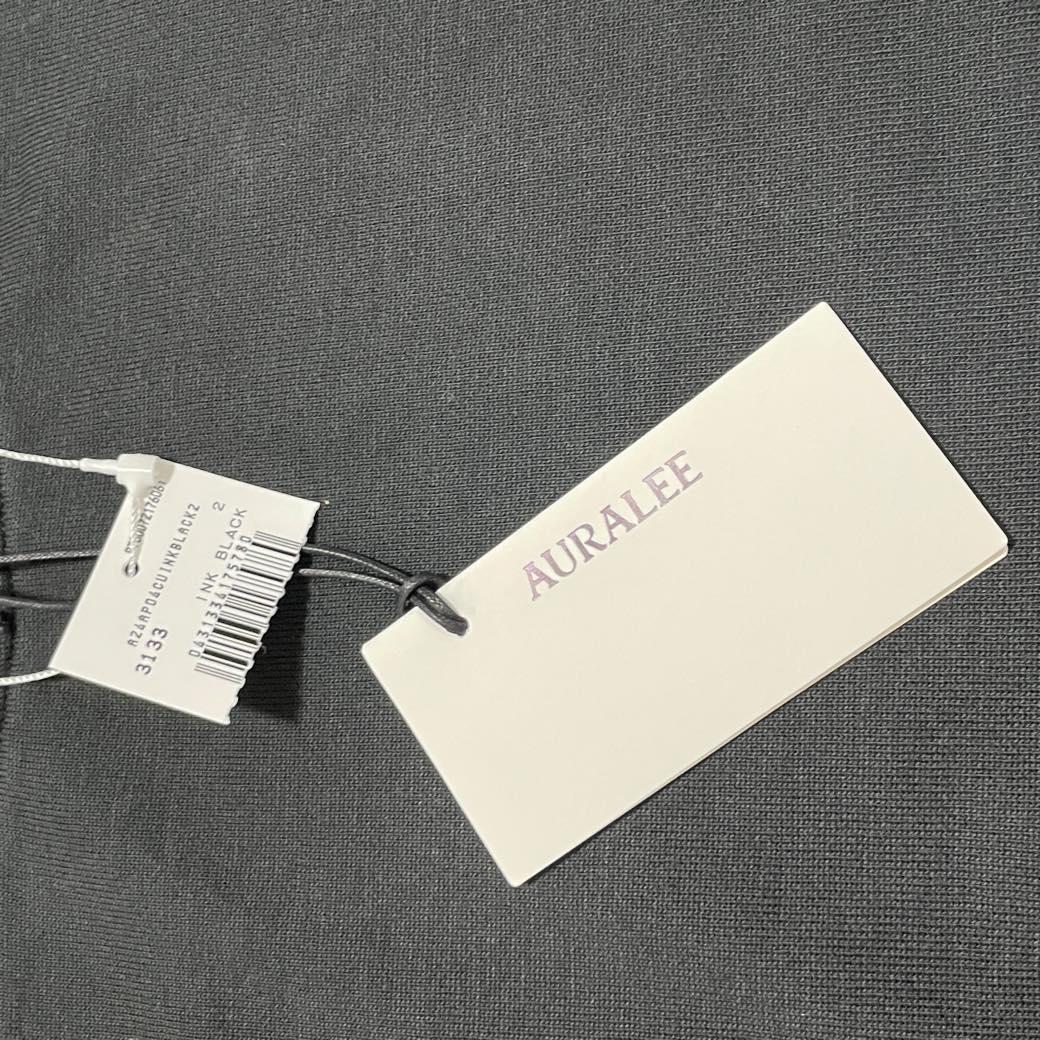 未使用 AURALEE 24AW スウェット ブラック