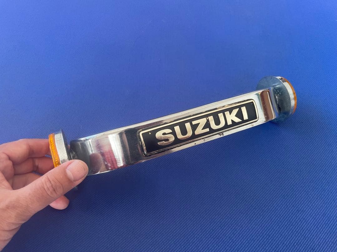 GS400 GS425 GT380 純正三ツ又エンブレムカバー　ステムカバー