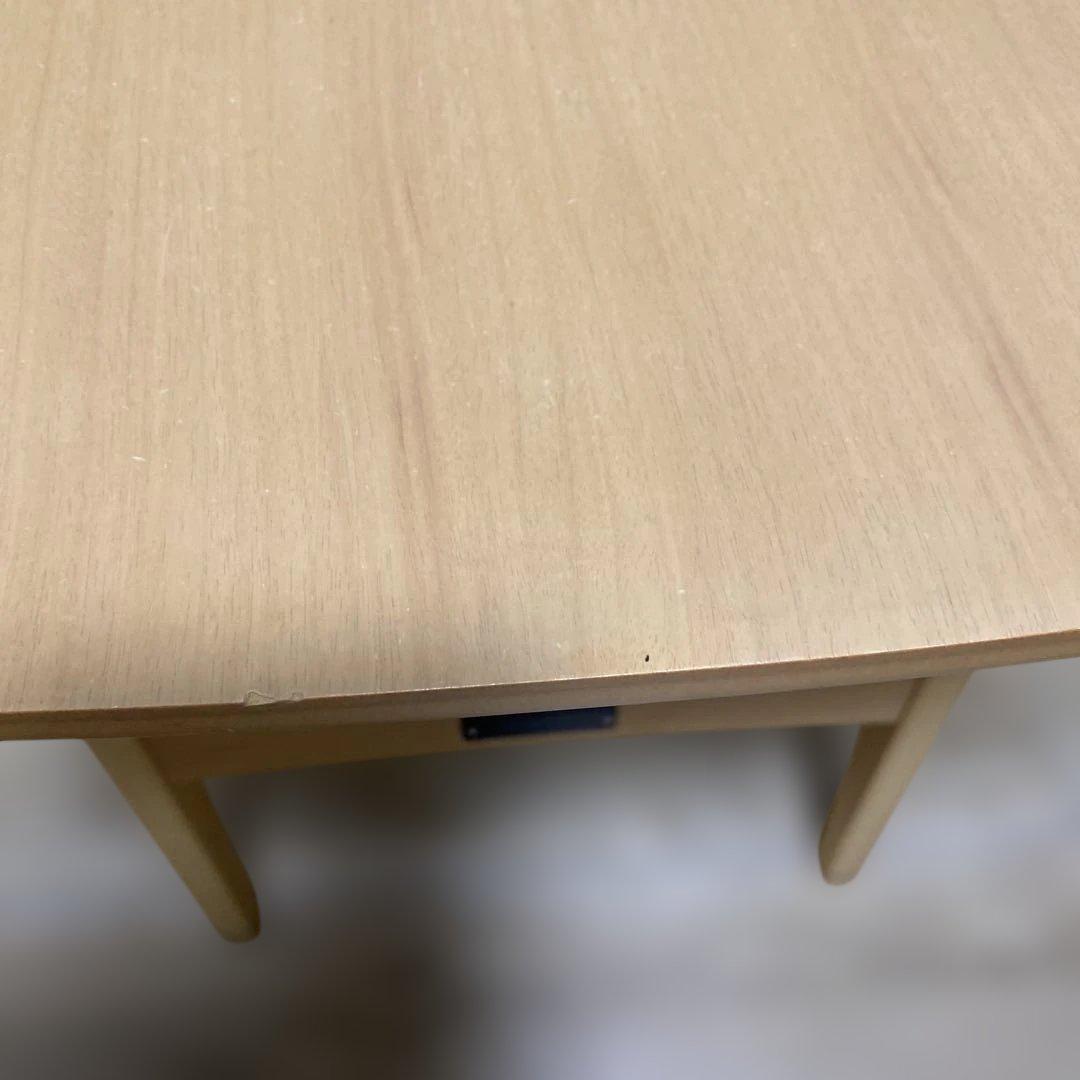 美品！カリモク60 木製テーブル　リビングテーブル小