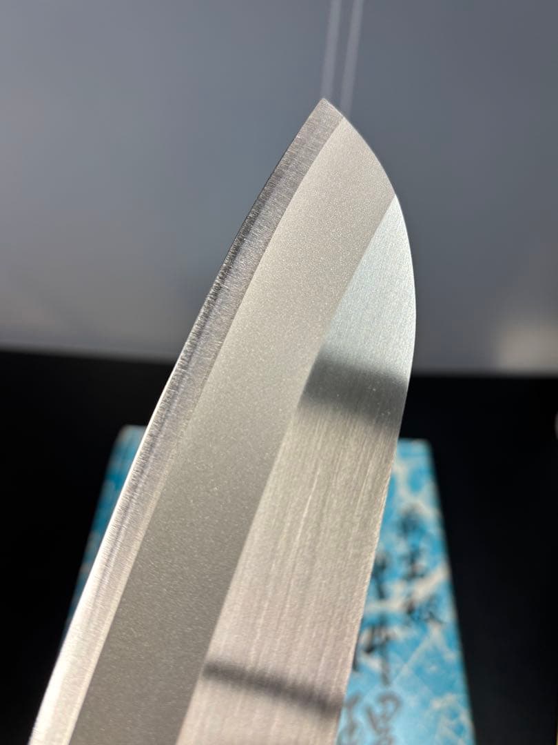 【未使用極美品】本則光 最高級包丁 本割込 名匠 三徳包丁