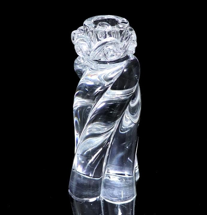 オールド・バカラ 1950年頃 大型 キャンドルスタンド 1.2kgジャポニスム