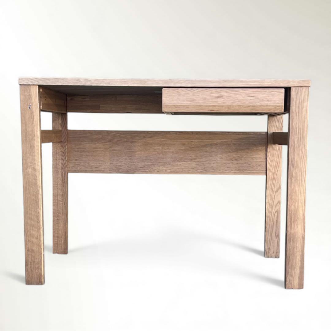 マルニ木工　学習家具セット ① フレンディスマート 学習机 引出付 W100cm