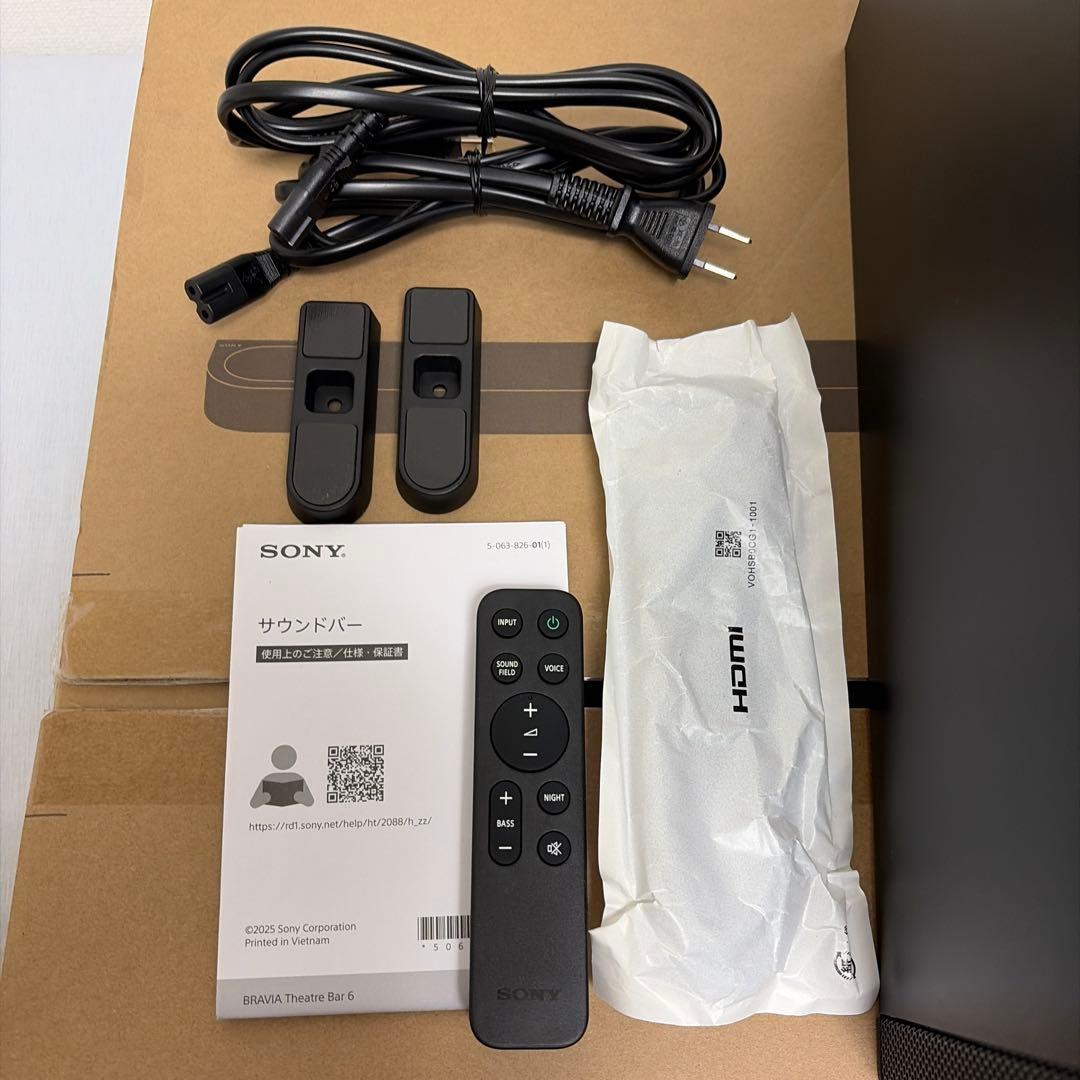 SONY BRAVIA Theatre Bar 6 HT-B600 シアターバー