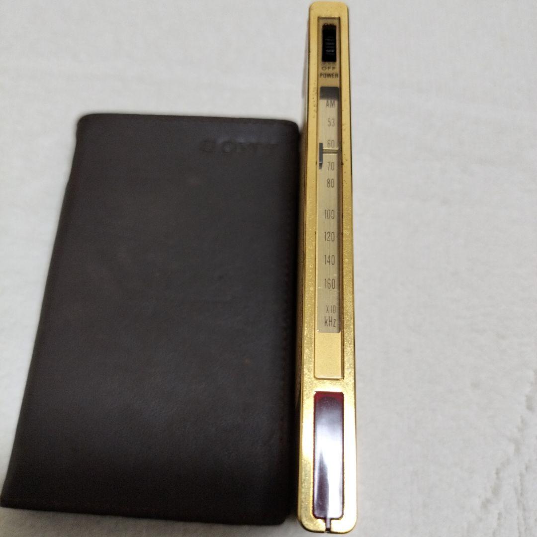 【ジャンク品】SONY ICR-9G AMレシーバー 24k GPコーティング