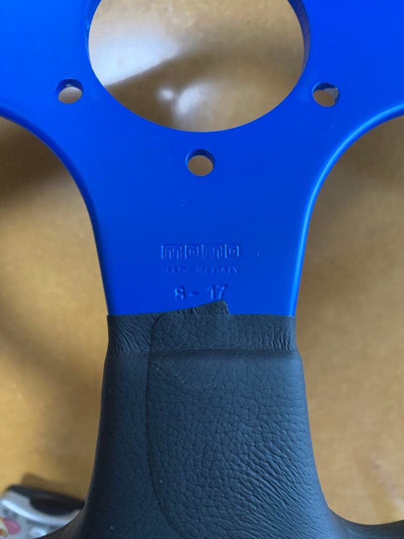 momo ステアリングホイール C-65 コマンド2 ブルー 350mm