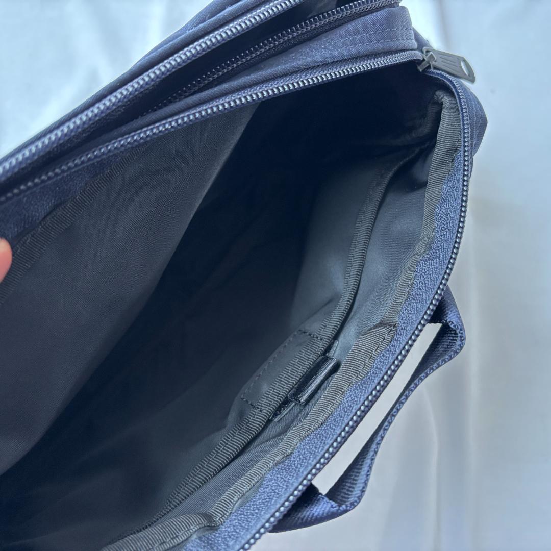 極美品 ポーター ストーム ショルダーバッグ 2層 斜めがけ お洒落 ネイビー