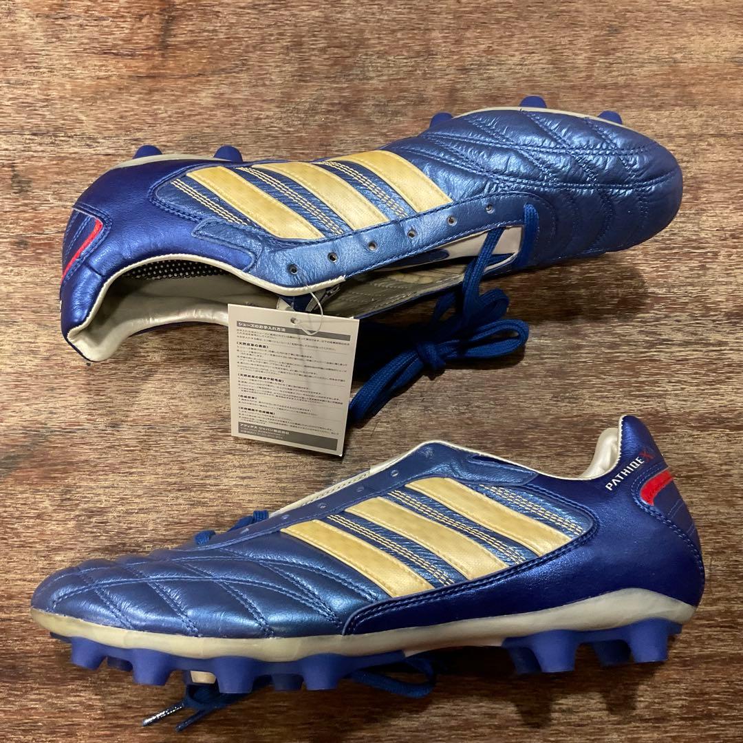 アディダス パティーク X TOP (U42624)サッカー スパイク ブルー