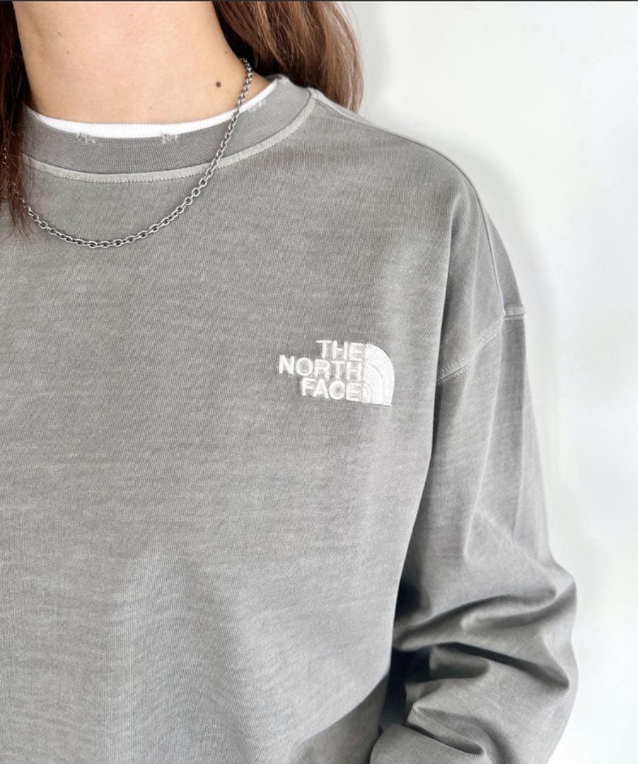 大特価‼️THE NORTH FACE カットソーグレー ロンT 2XL