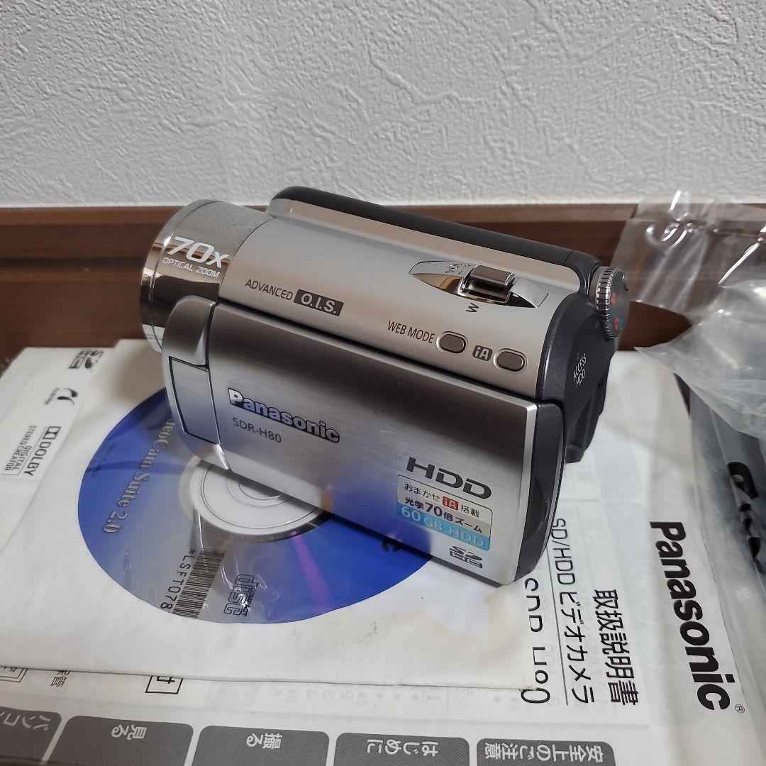 Panasonic パナソニック SDR-H80 SD/HDD ビデオカメラ