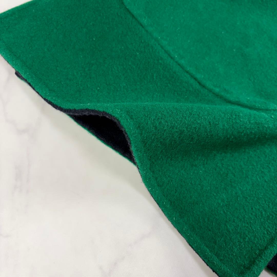 人気✨ユナイテッドアローズ UBCB リバーバイカラーコート 2way 紺 緑