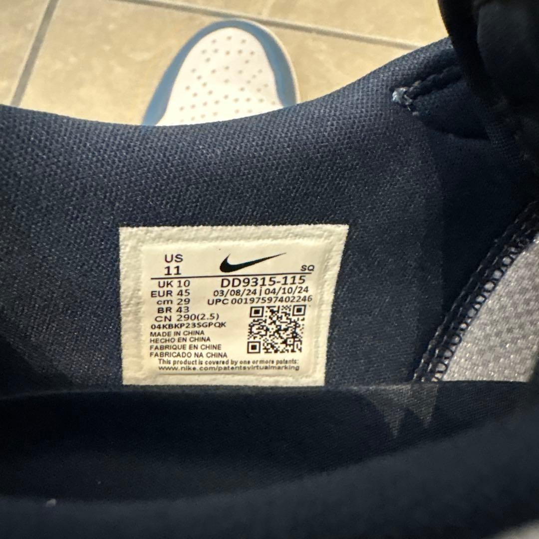 Nike Air Jordan 1 Low Golf 青/白