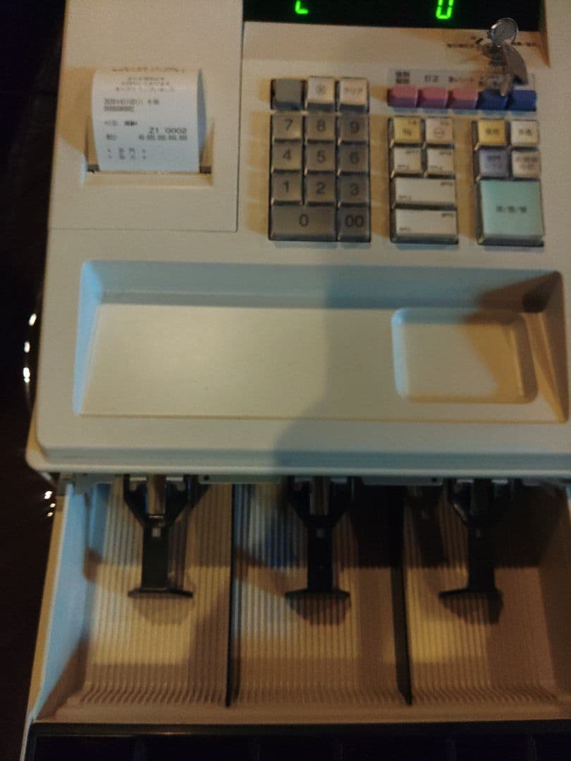 SHARP レジスター ホワイト