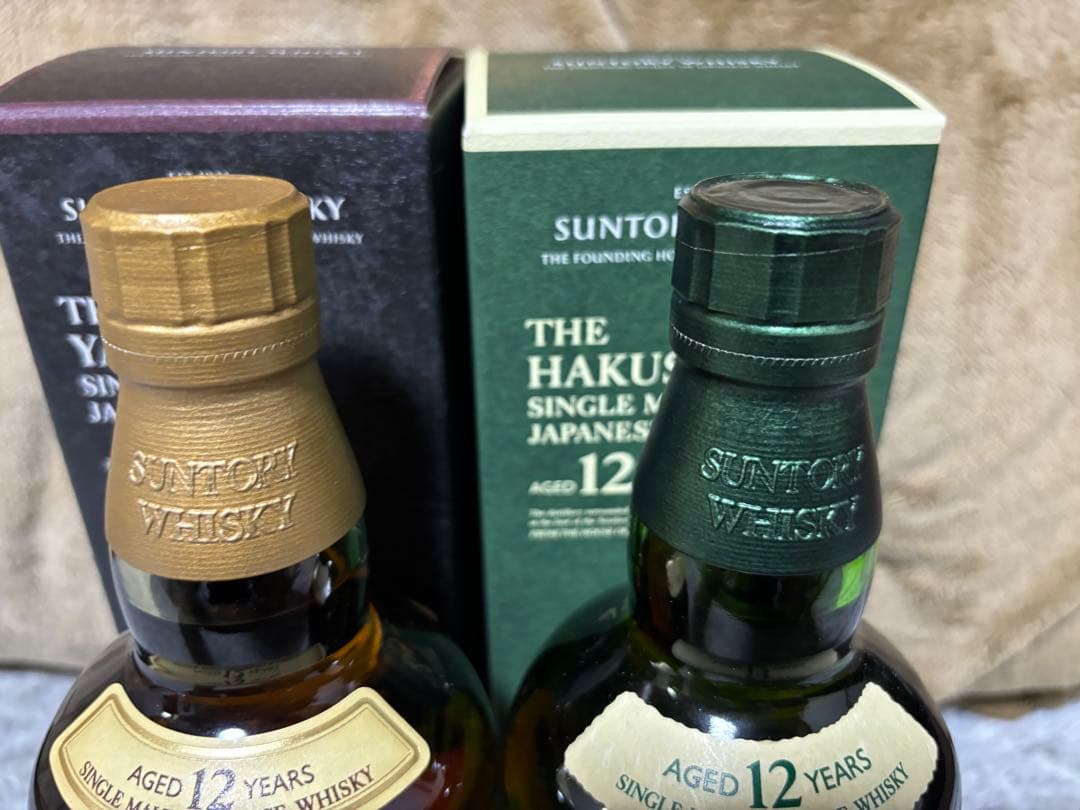 ち*こ様 ジ*ー様 山崎12年・白州 12年 2本セット