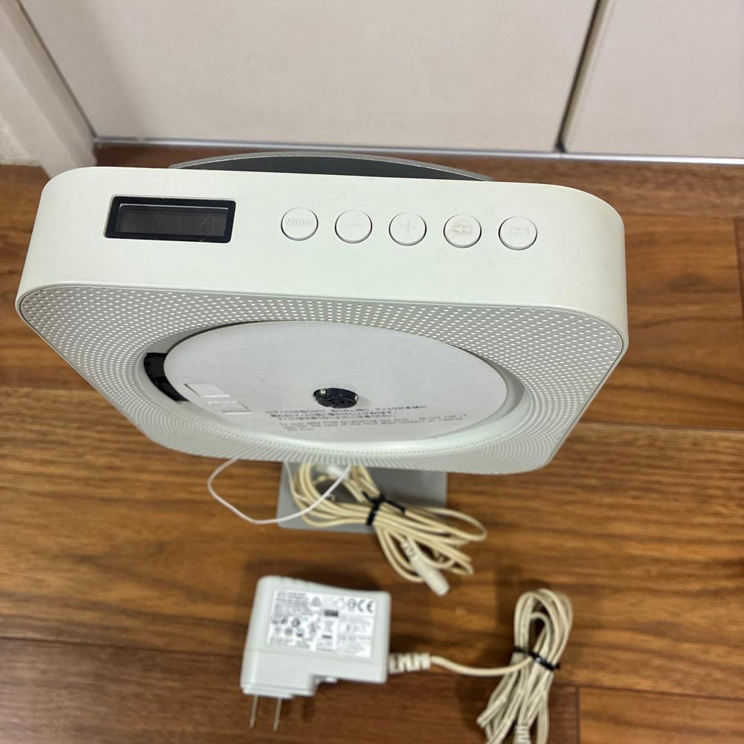 無印良品壁掛式CDプレーヤー　CPD-4 スタンド付き