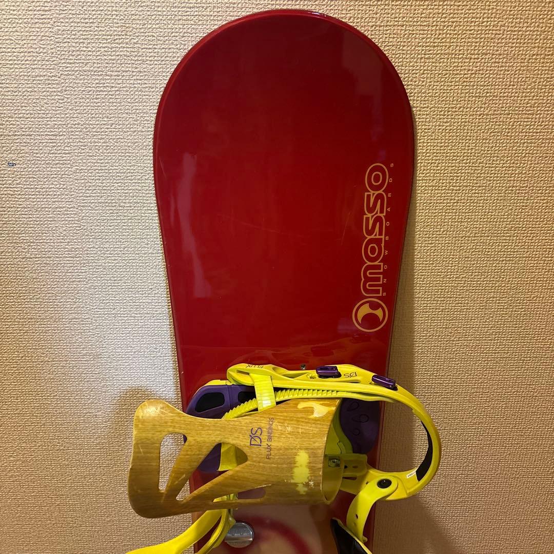 【セット】mosso スノーボード 135cm / FLUX DS ビンディング