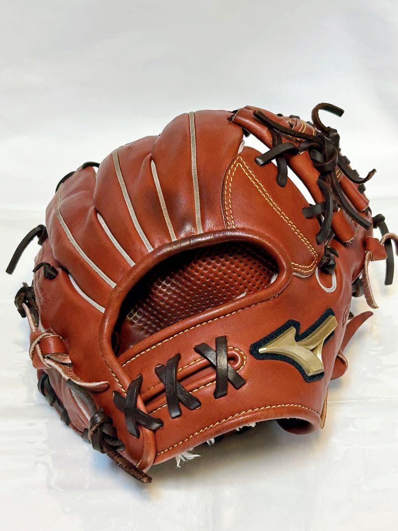 ★美品・少年軟式用★ ミズノ　グローバルエリート　内野用　グローブ