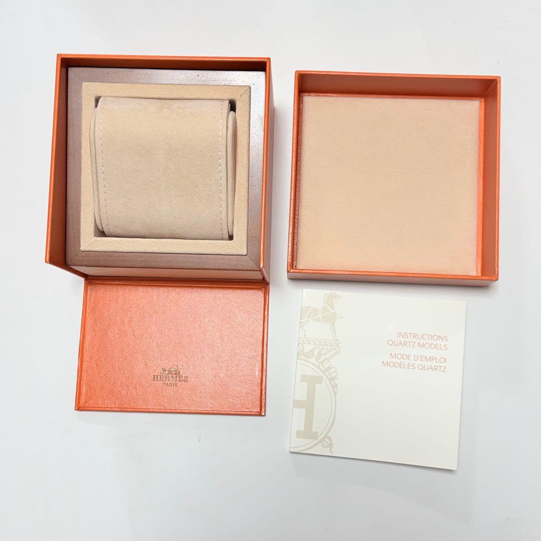 美品　エルメス　腕時計　ケース　空箱　現行品　取扱説明書付き