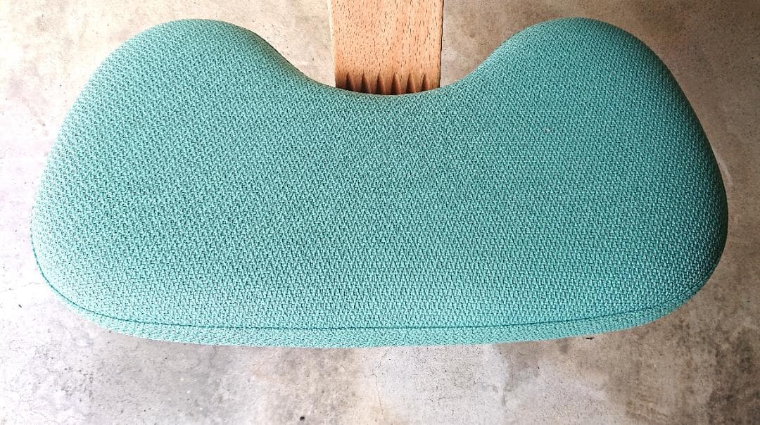 【美品】サカモトハウス バランスチェアイージー　ライトグリーン現行品