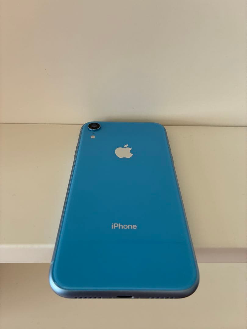 【美品中古】iPhoneXR 128GB ブルー SIMフリー Apple