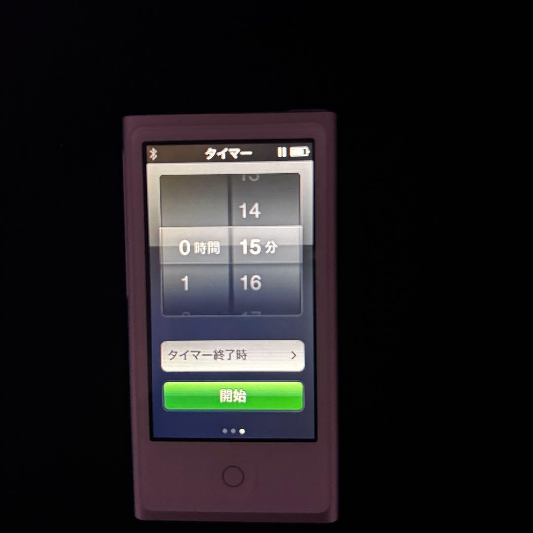 動作確認済み◆Apple iPod nano 第7世代 16GB MD480LL