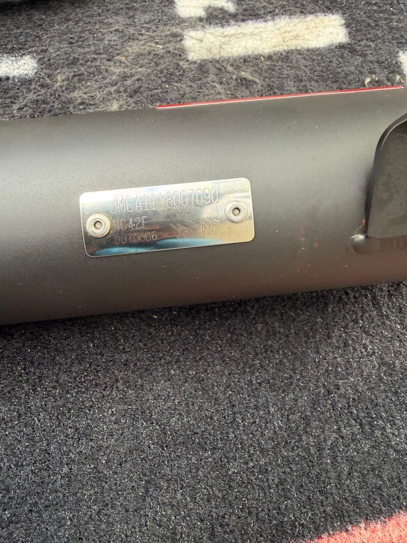 cb400sf nc42後期 モリワキショートマフラー