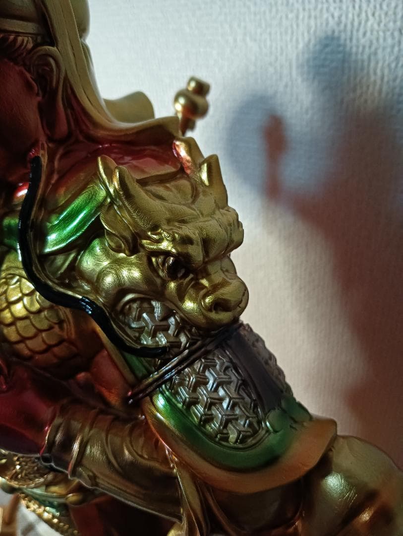 武将の置物 関羽像三国志 50cm必勝祈願　邪気払い　　縁起物