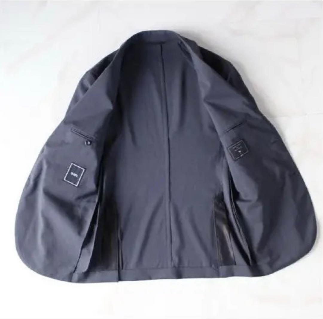 【新品未使用】SHIPS テーラードジャケット L トラベルスーツ グレー