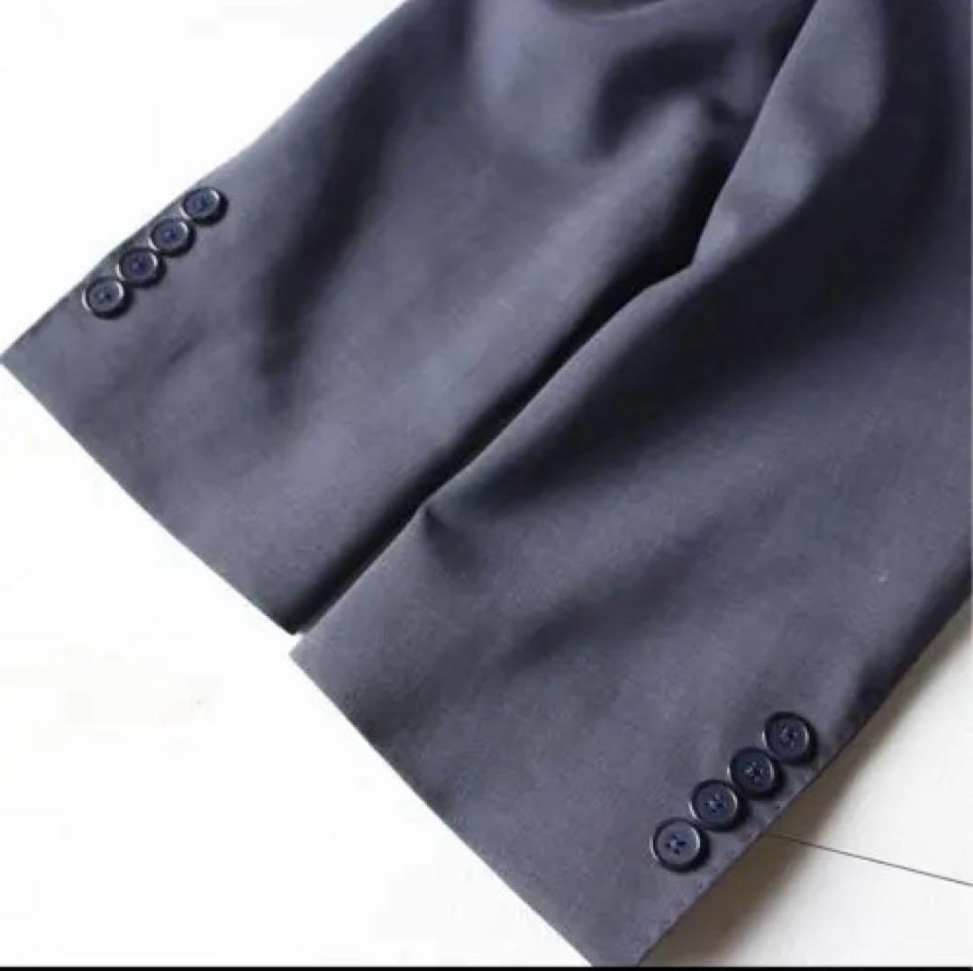 【新品未使用】SHIPS テーラードジャケット L トラベルスーツ グレー