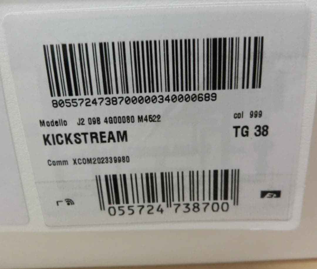 新品 MONCLER Kickstream レインブーツ