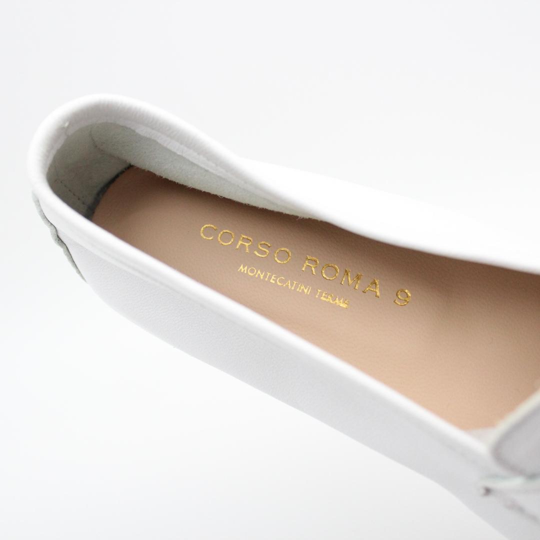 53■新品♪コルソローマ9 本革コンフォートローファー(37)