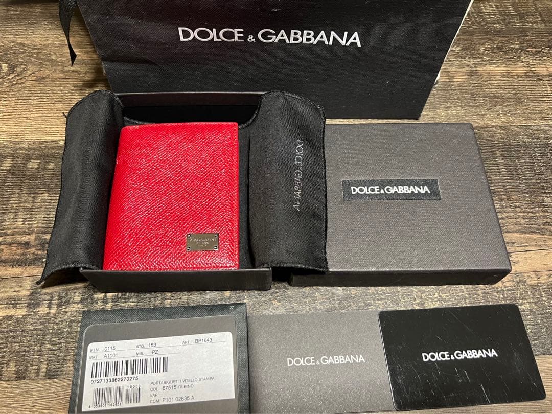 ドルチェアンドガッパーナ　名刺入れ　カードケース