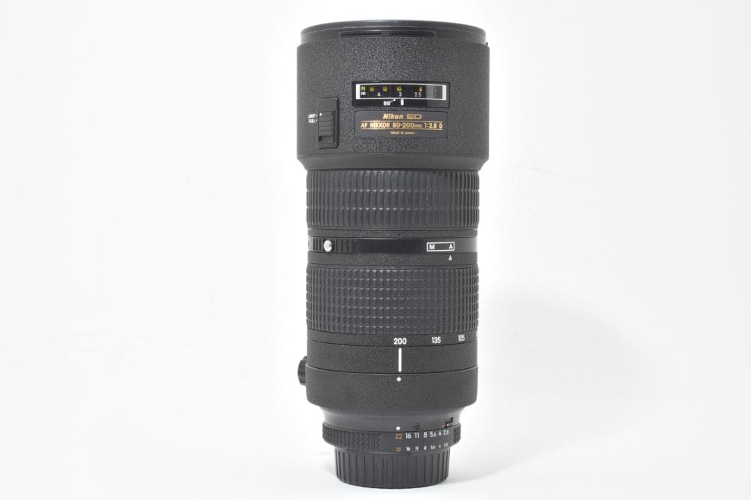 美品 Nikon AF NIKKOR 80-200mm F2.8 D ED