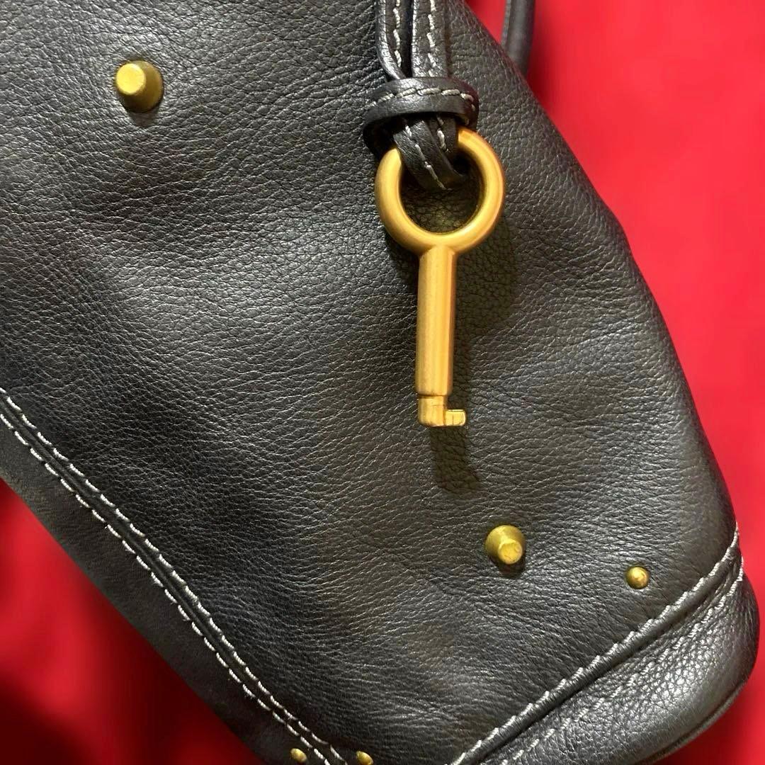 【当時物 廃盤】Chloe美品 クロエ パディントン ハンドバッグ ゴールド