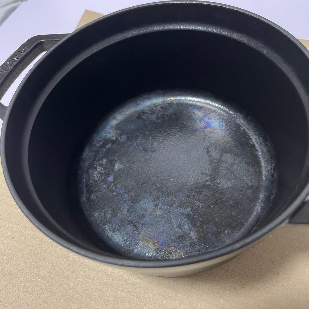 ストウブ(Staub) 「 ピコ ココット ラウンド ブラック 20cm 」