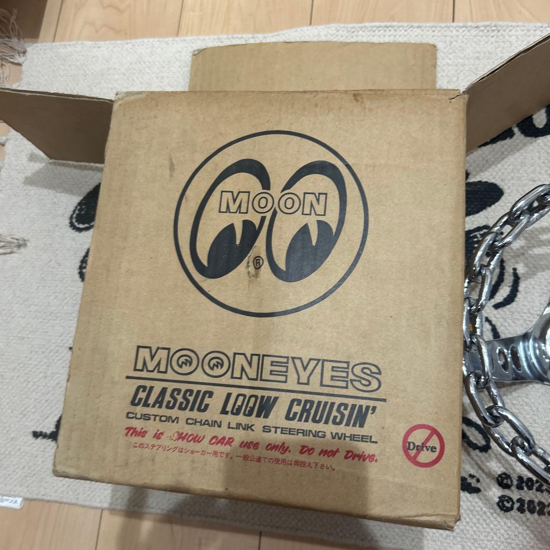 MOONEYES チェーンステアリングホイール