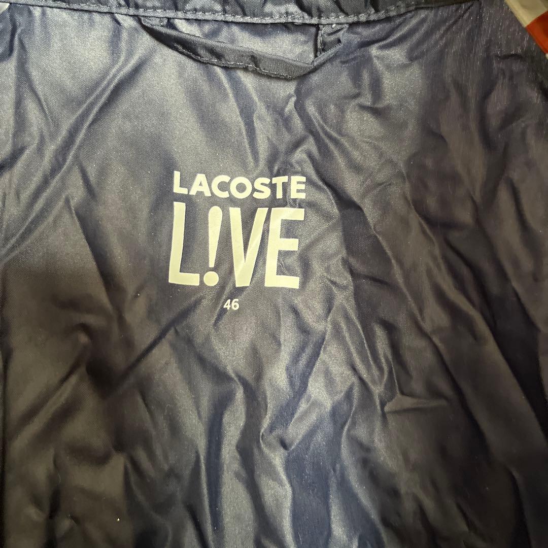 新品未着用　LACOSTE LIVE ネイビー ジャケット 46