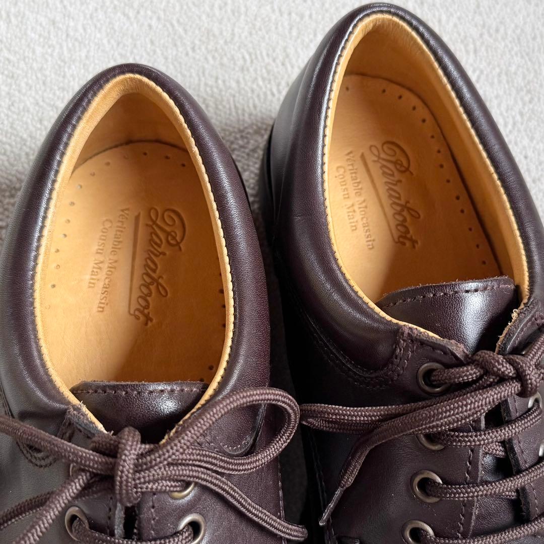 靴 Paraboot THIERS/SPORT MARRON-KENYA UK8