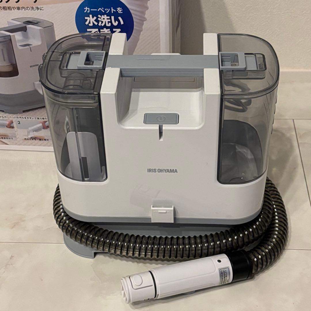 未使用・保証付★IRIS OHYAMA RNS-P10-W 布製品洗浄クリーナー