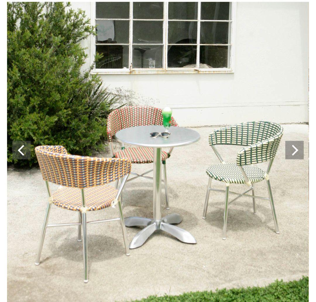 DULTON ALUMINUM ROUND TABLE 60　ラウンド テーブル