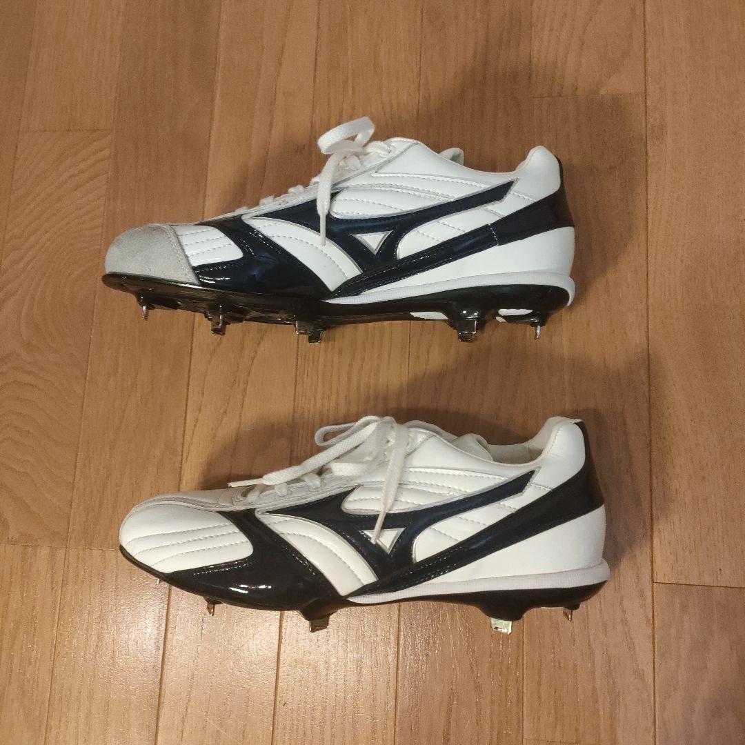 MIZUNO ミズノ グローバルエリート 野球 スパイク 26.5cm ホワイト