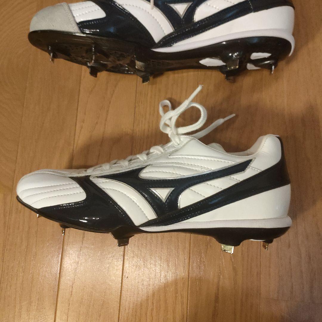 MIZUNO ミズノ グローバルエリート 野球 スパイク 26.5cm ホワイト