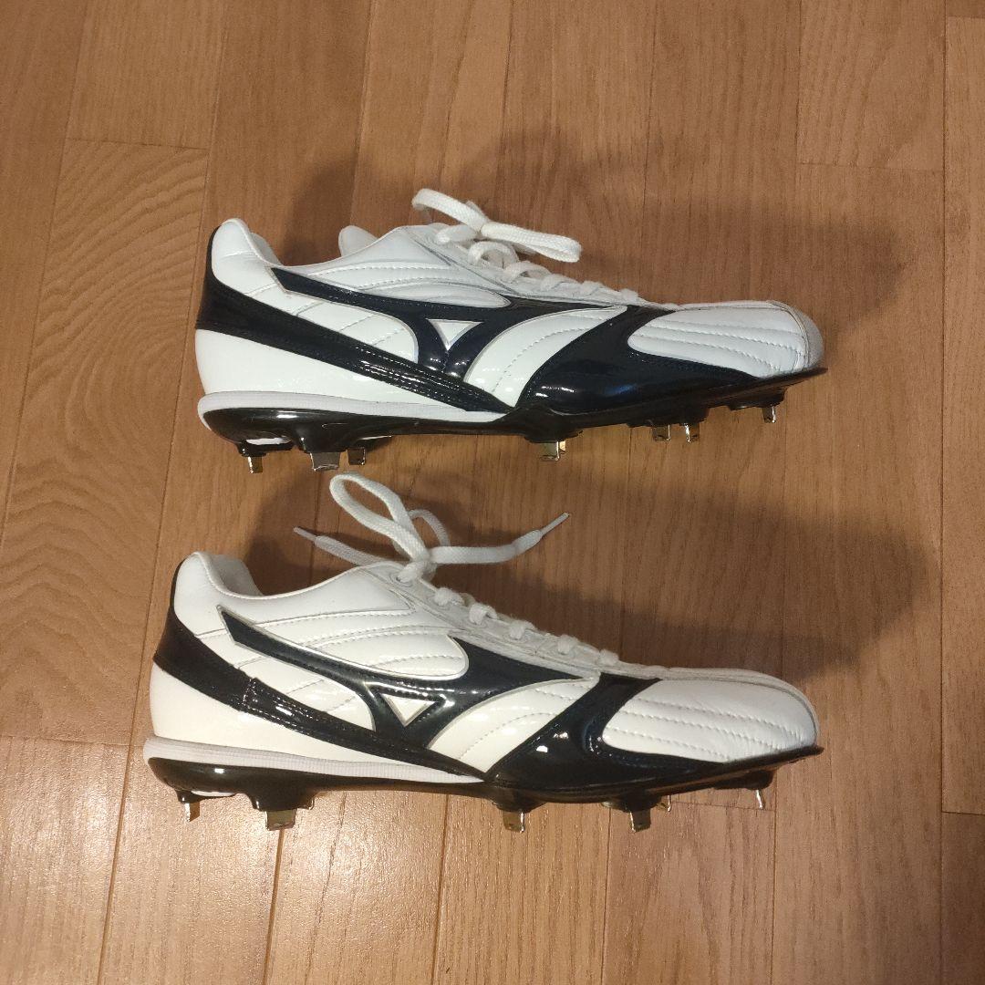 MIZUNO ミズノ グローバルエリート 野球 スパイク 26.5cm ホワイト