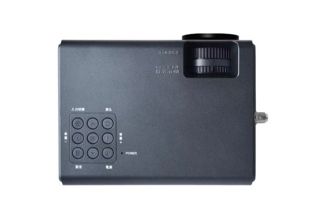 WBJT200B 地デジチューナー内蔵型小型プロジェクター　ゲーム対応