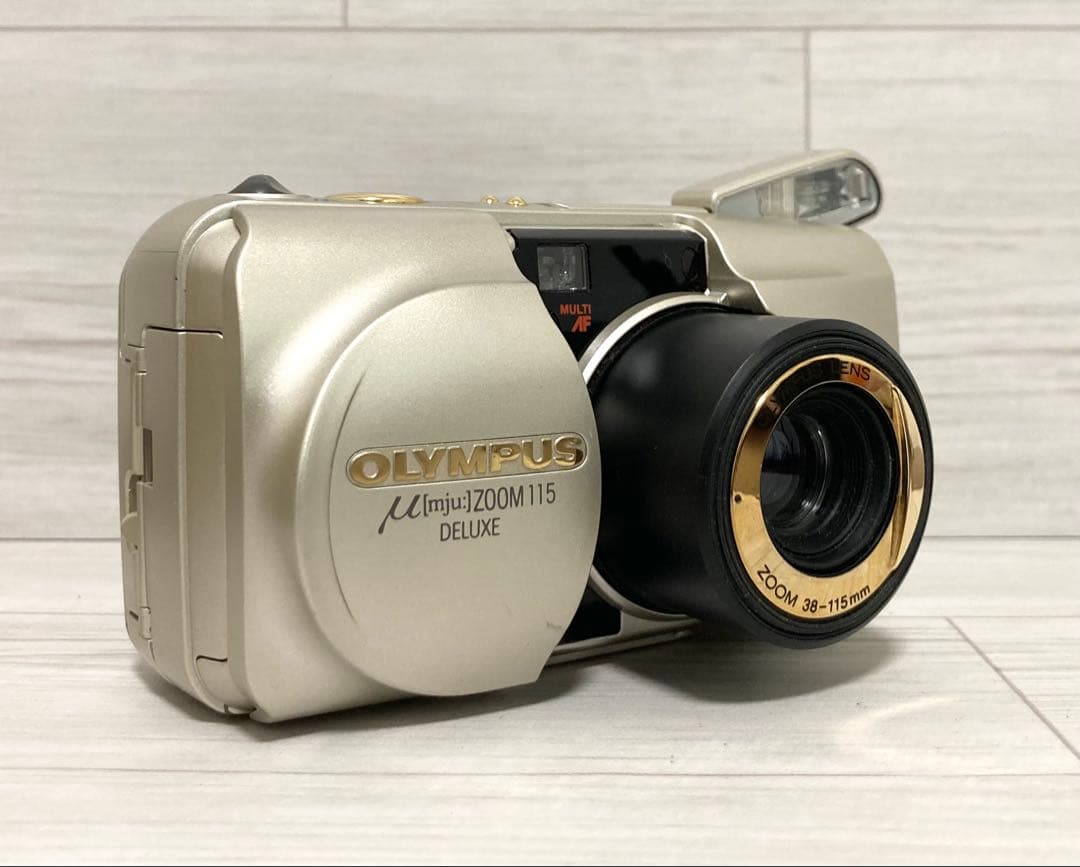 サイトウさまOLYMPUS μ【mju：】ZOOM 115 DELUXE カメラ