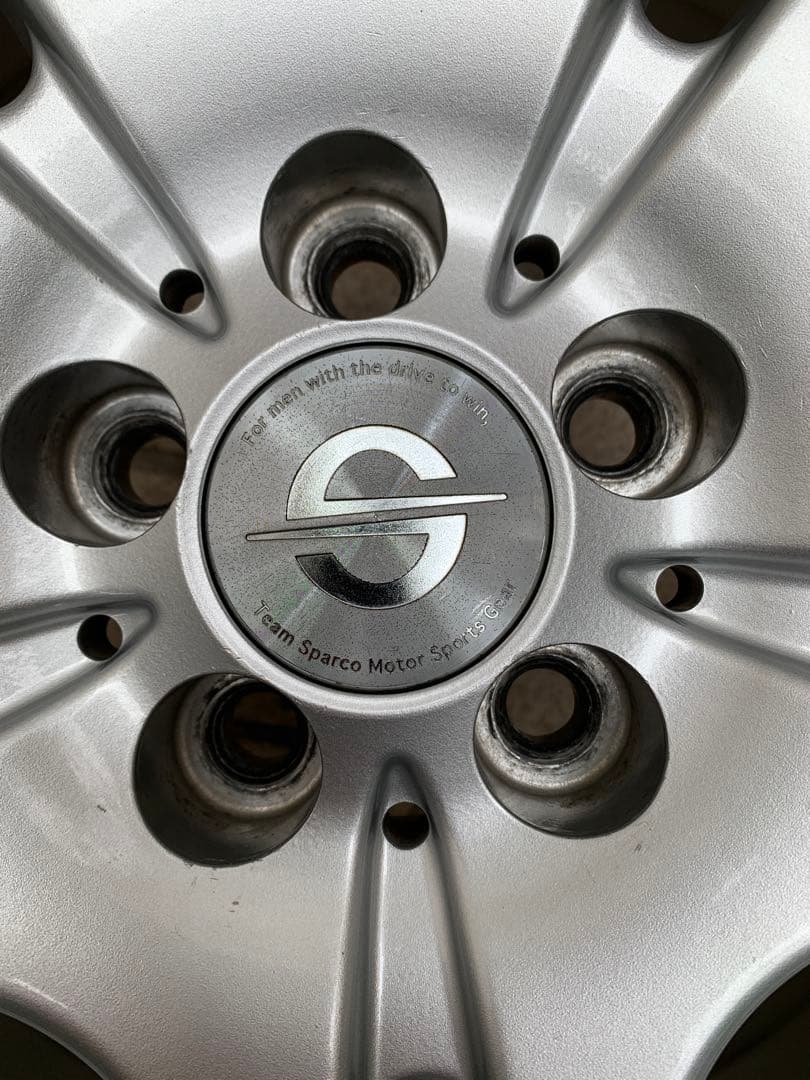 ブリヂストンスタッドレス215/55R17 Team Sparcoホイール