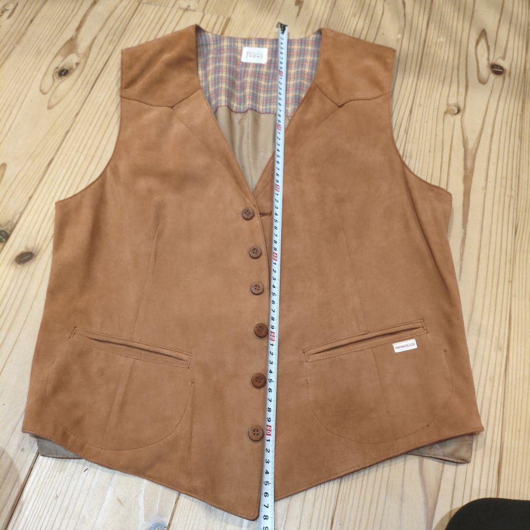 Papas（パパス） 山羊革 ヌバックゴートレザーベス