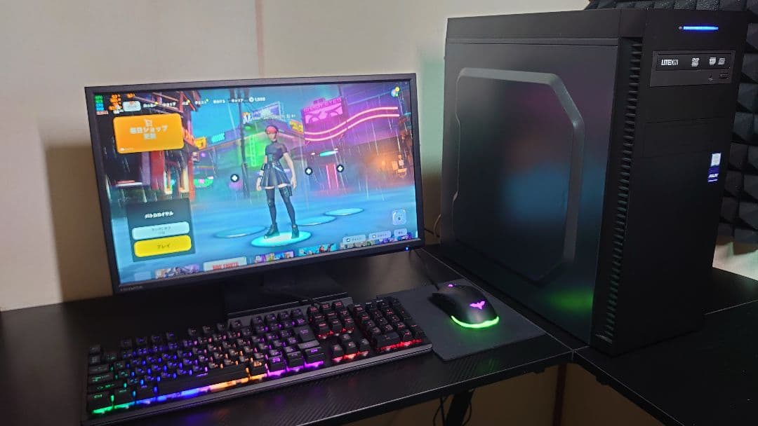 フルセットゲーミングPC i7 SSD256GB+320GB GTX ヤン