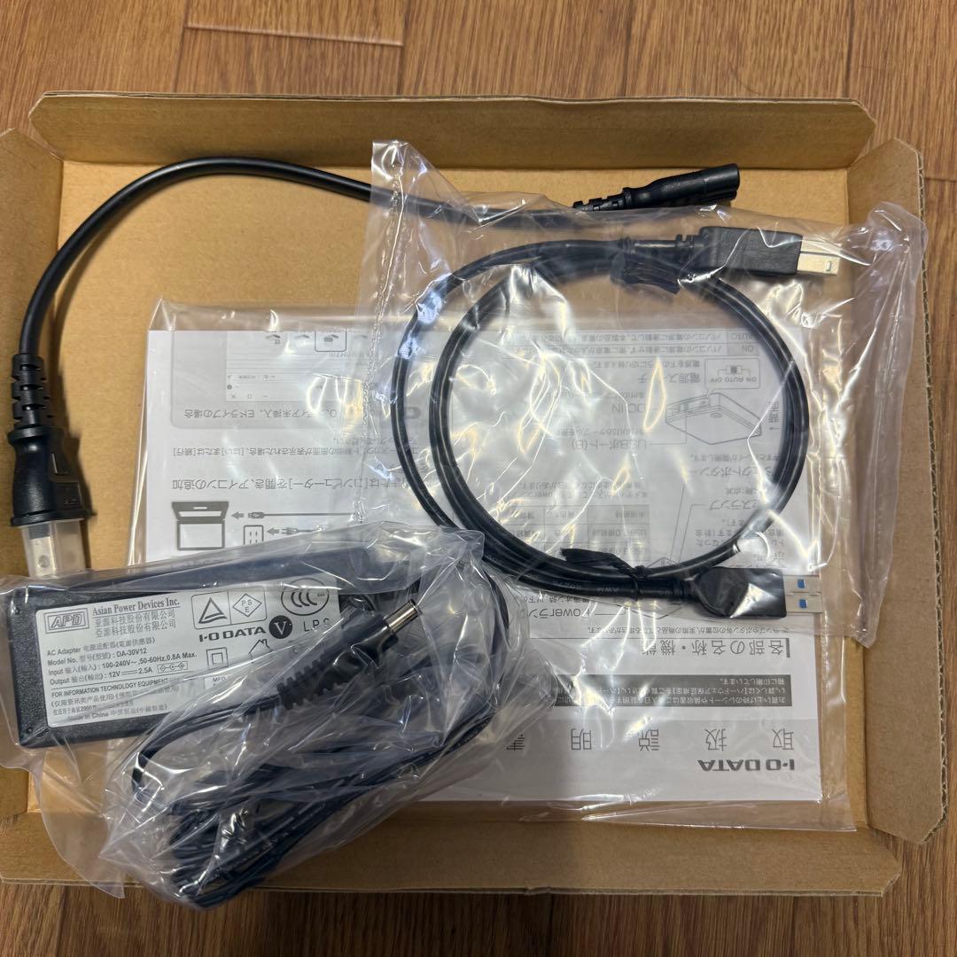 新品　I・Oデータ　外付型DVDドライブ DVR-UT24EZ