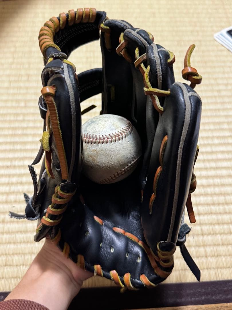 アトムズ硬式野球グローブ 黒