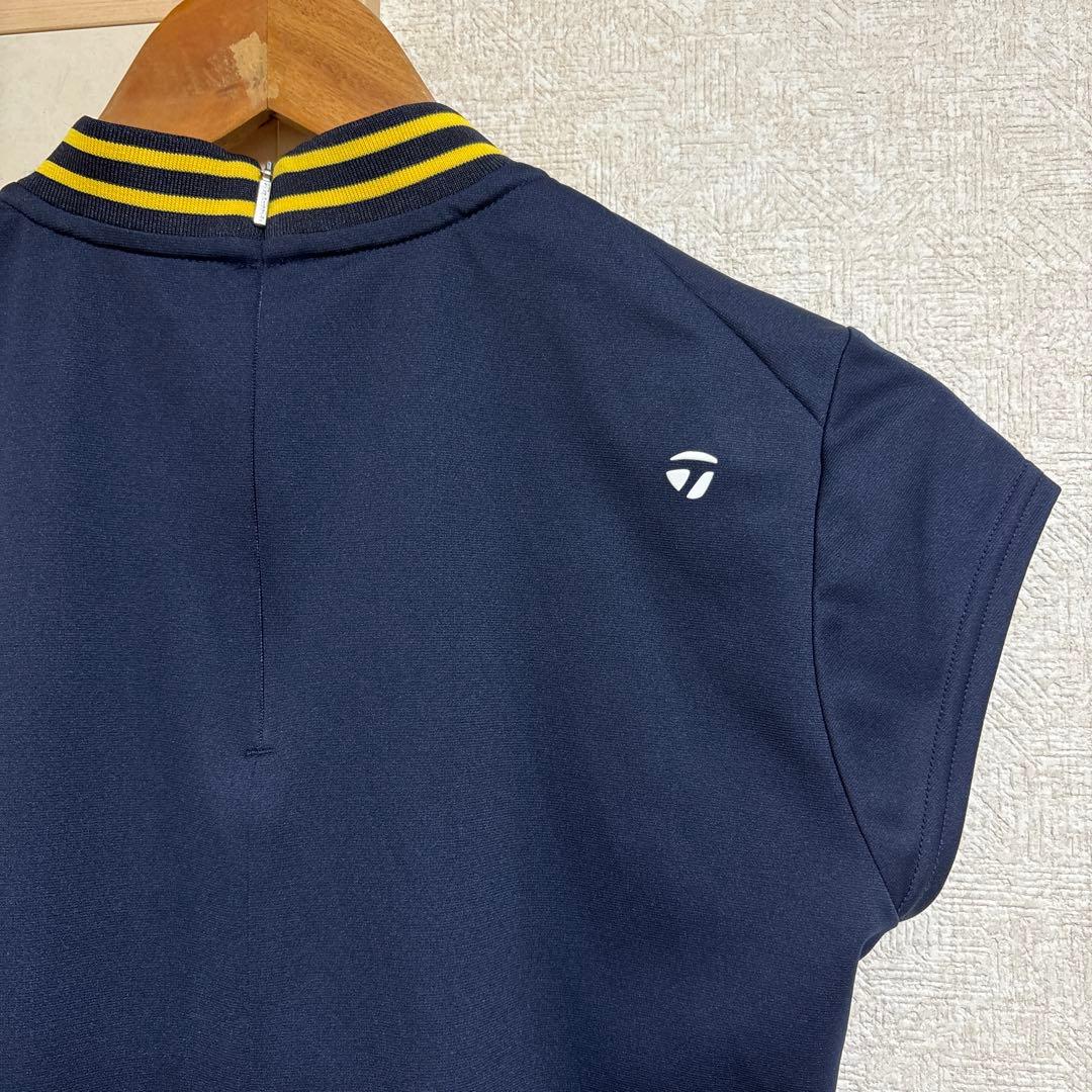 テーラーメイド　ゴルフ　ウエア　ポロシャツ プリーツスカート　2点　ネイビー系